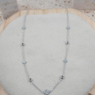 COLLAR ZO11657N PLATEADO Acero Inoxidable