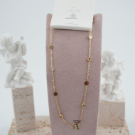 COLLAR ZO11657N DORADO Acero Inoxidable