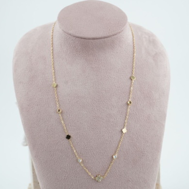 COLLAR ZO11657N DORADO Acero Inoxidable