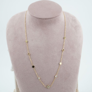 COLLAR ZO11657N DORADO Acero Inoxidable