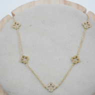 COLLAR ZO12109N DORADO Acero Inoxidable