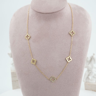 COLLAR ZO12109N DORADO Acero Inoxidable