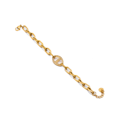 PULSERA ZO15539B DORADO Acero Inoxidable 2B53