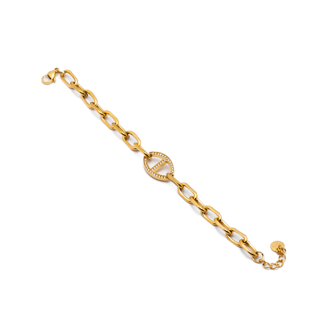 PULSERA ZO15539B DORADO Acero Inoxidable 2B53