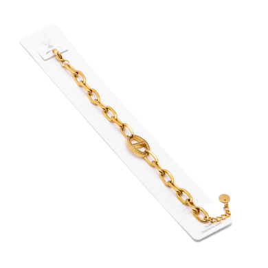 PULSERA ZO15539B DORADO Acero Inoxidable 2B53