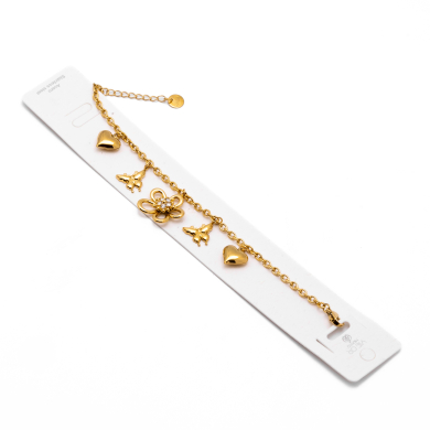PULSERA ZO15555B DORADO Acero Inoxidable 2B53