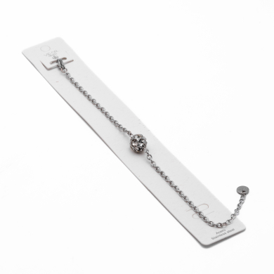 PULSERA ZO15035B PLATEADO Acero Inoxidable 2B35
