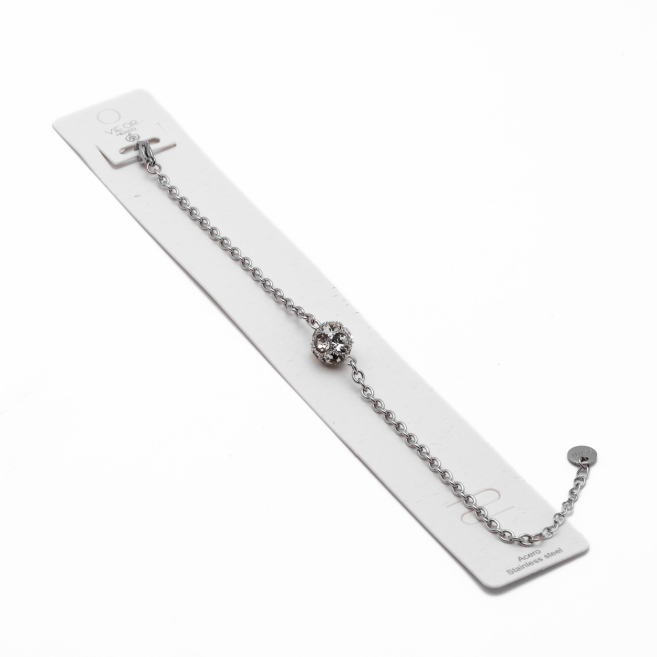 PULSERA ZO15035B PLATEADO Acero Inoxidable 2B35