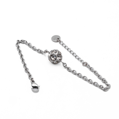 PULSERA ZO15035B PLATEADO Acero Inoxidable 2B35