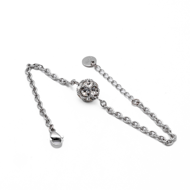 PULSERA ZO15035B PLATEADO Acero Inoxidable 2B35