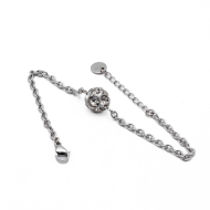 PULSERA ZO15035B PLATEADO Acero Inoxidable 2B35