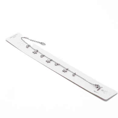 PULSERA ZO14932B PLATEADO Acero Inoxidable 2B17