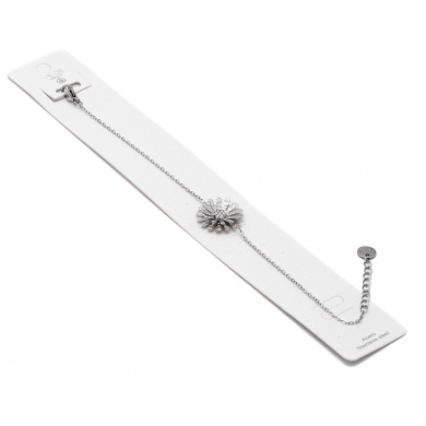 PULSERA ZO15132B PLATEADO Acero Inoxidable 2B32