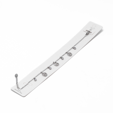 PULSERA ZO14926B PLATEADO Acero Inoxidable 2B18