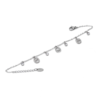 PULSERA ZO14926B PLATEADO Acero Inoxidable 2B18