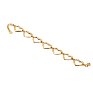 PULSERA ZO13638B Dorado Acero Inoxidable -2B23