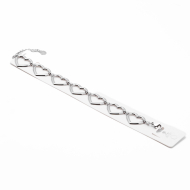 PULSERA ZO13638B Plateado Acero Inoxidable -2B23