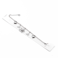 PULSERA ZO15555B PLATEADO Acero Inoxidable 2B53