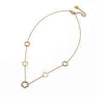 COLLAR ZO15589N DORADO Acero Inoxidable 2D42