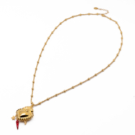 COLLAR ZO14564N DORADO Acero Inoxidable 2D310