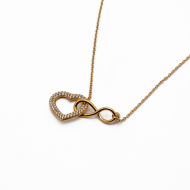 COLLAR ZO15362N DORADO Acero Inoxidable 2D21