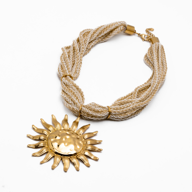 COLLAR Y00677 DORADO Acero Inoxidable E56
