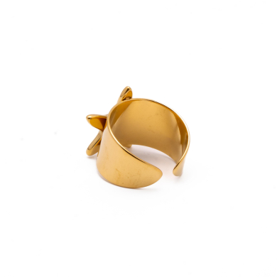 ANILLO Y00723 DORADO Acero Inoxidable A35