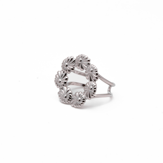 ANILLO Y00668 PLATEADO Acero Inoxidable