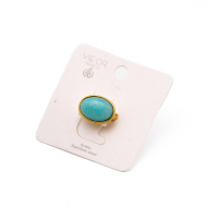 ANILLO Y00566 AZUL Acero Inoxidable