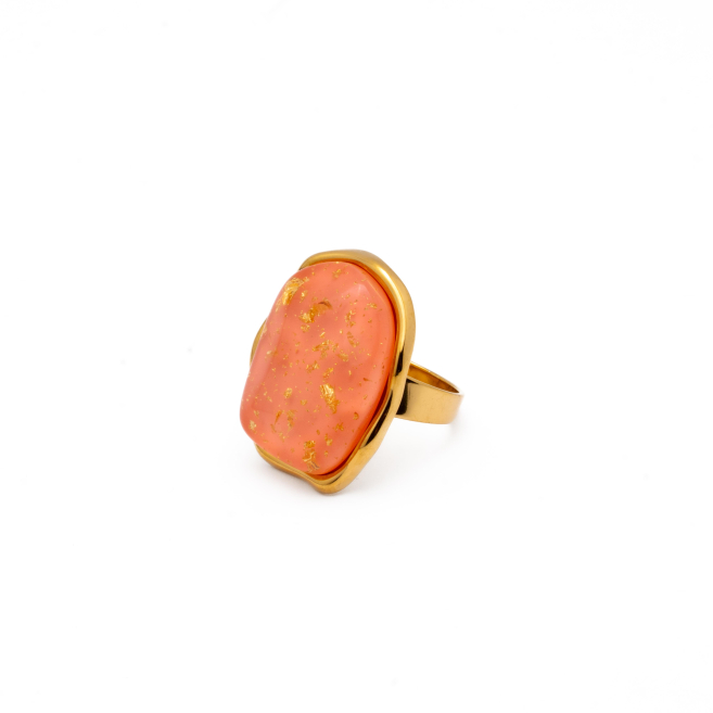 ANILLO Y00734 ROSA Acero Inoxidable 2A26