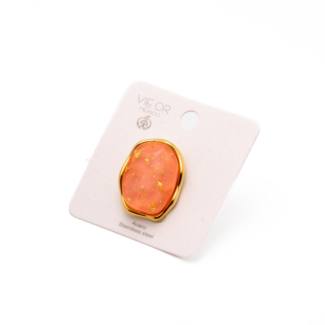 ANILLO Y00734 ROSA Acero Inoxidable 2A26