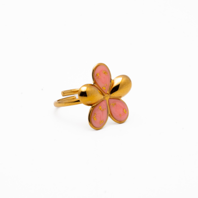 ANILLO Y00756 ROSA Acero Inoxidable 2A45