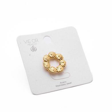 ANILLO Y00668 DORADO Acero Inoxidable 2A52