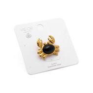 ANILLO Y00768 NEGRO Acero Inoxidable 2A31