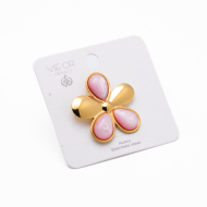 ANILLO Y00569 ROSA Acero Inoxidable 2A45