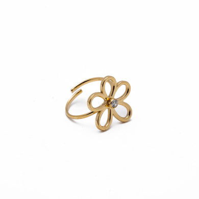 ANILLO Y00679 DORADO Acero Inoxidable A45