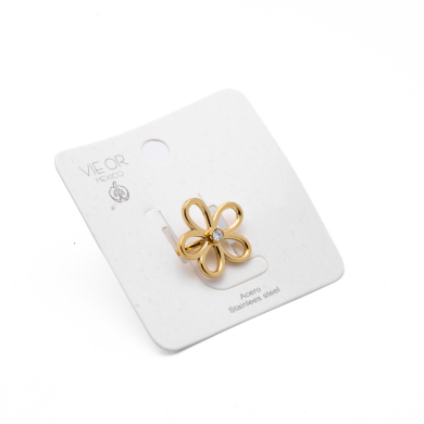 ANILLO Y00679 DORADO Acero Inoxidable A45