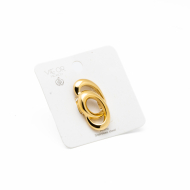 ANILLO Y00775 DORADO Acero Inoxidable 2A58