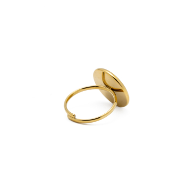 ANILLO Y00741 DORADO Acero Inoxidable 2A25