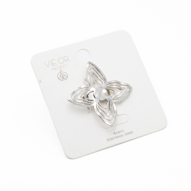 ANILLO Y00733 PLATEADO Acero Inoxidable 2A52