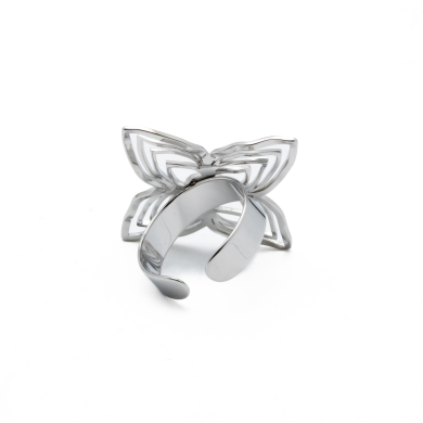 ANILLO Y00733 PLATEADO Acero Inoxidable 2A52