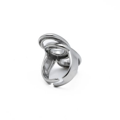 ANILLO Y00775 PLATEADO Acero Inoxidable 2A58