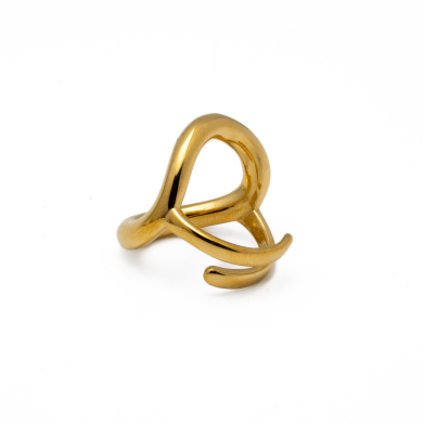 ANILLO Y00759 DORADO Acero Inoxidable A51