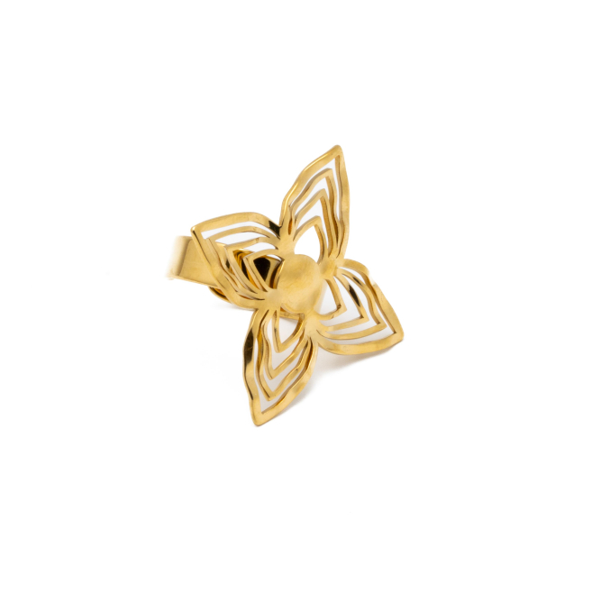 ANILLO Y00733 DORADO Acero Inoxidable 2A52