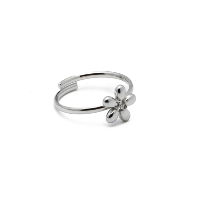 ANILLO Y00728 PLATEADO Acero Inoxidable 2A11