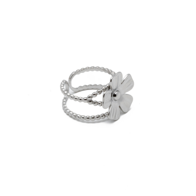 ANILLO Y00704 PLATEADO Acero Inoxidable A12