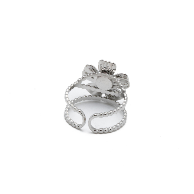 ANILLO Y00704 PLATEADO Acero Inoxidable A12