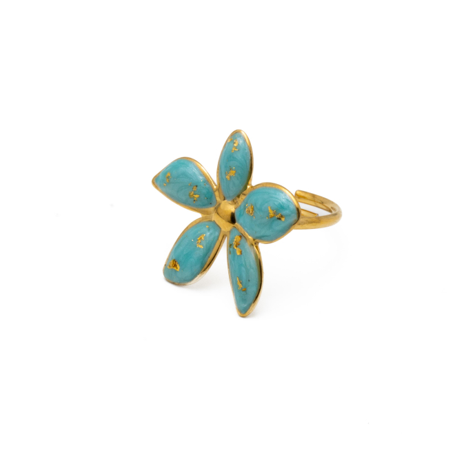 ANILLO Y00746 AZUL Acero Inoxidable 2A45