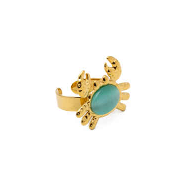 ANILLO Y00768 AZUL Acero Inoxidable 2A31