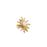 ANILLO Y00736 BLANCO Acero Inoxidable